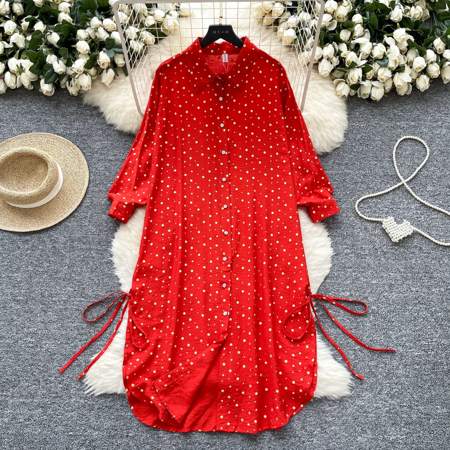 Cupid charm shirt dress SD108 images